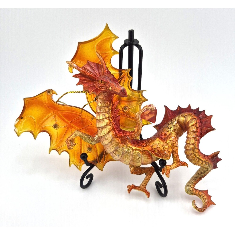 Ashton Drake Dragon of Crystal Cave ornament Sunrunner Beacon of Inspiration TAG